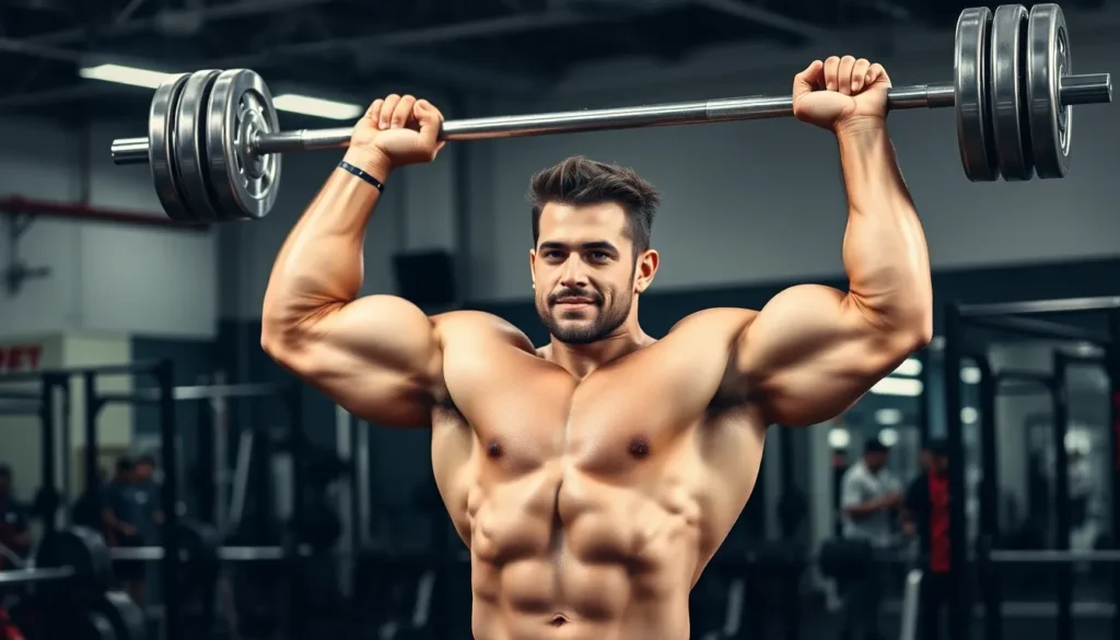 khema rushisvili weightlifting bar